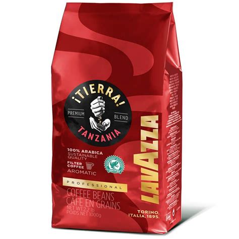 Кофе в зернах Lavazza Tierra Tanzania 1kg - Кофе зерновой