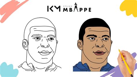 Mbappe Drawing - Dylan Lebeaupin Mbappe : Football player kylian mbappé ...