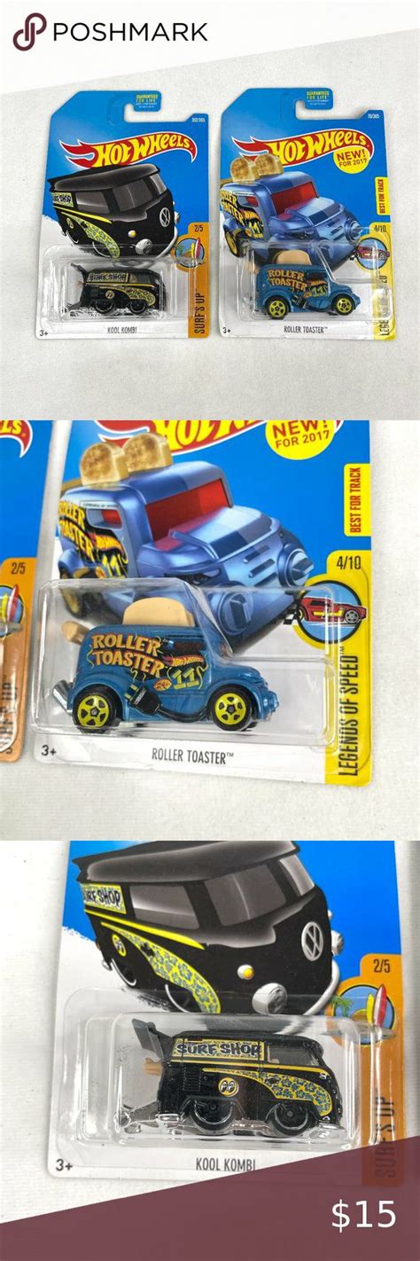 Hot Wheels Roller Toaster Kool Kombi Vintage Cars
