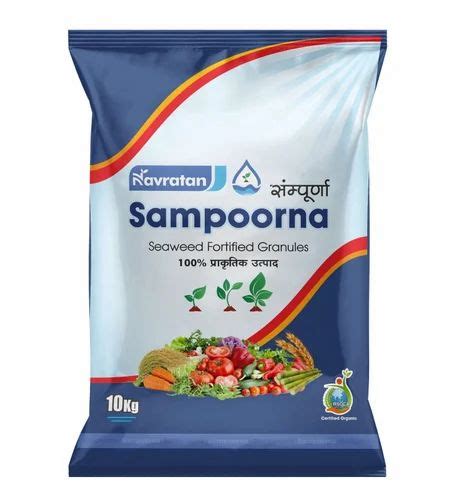 Bio Tech Grade Packaging Size Kg Navratan Sampoorna Bio Stimulants