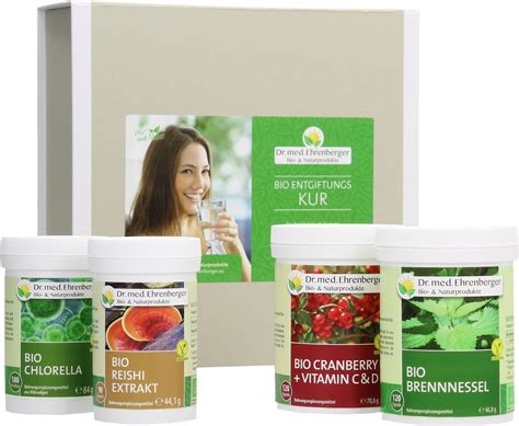 Bio Entgiftungs Set Dr Med Ehrenberger Bio Naturprodukte Vitalabo