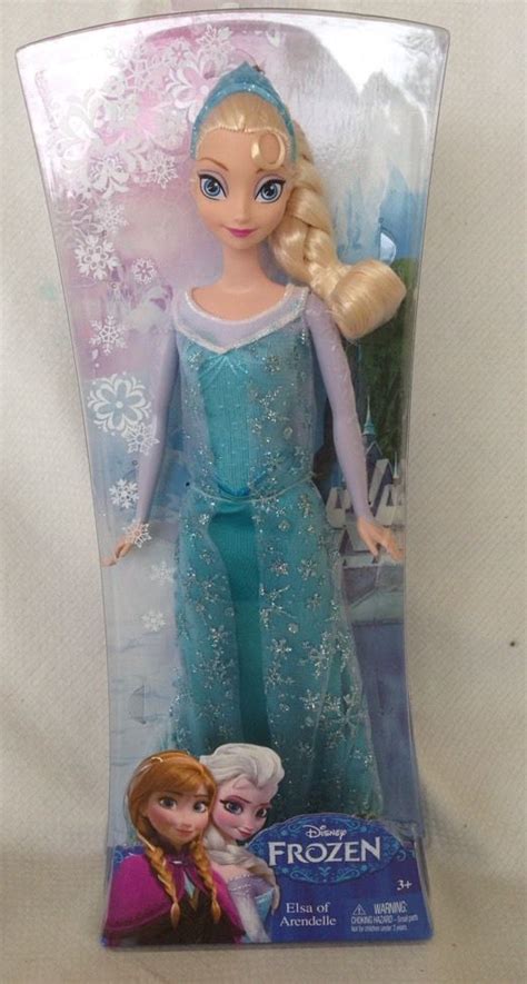 Disney Frozen Sparkle Princess Elsa Of Arendelle 12 Doll Mattel Snow