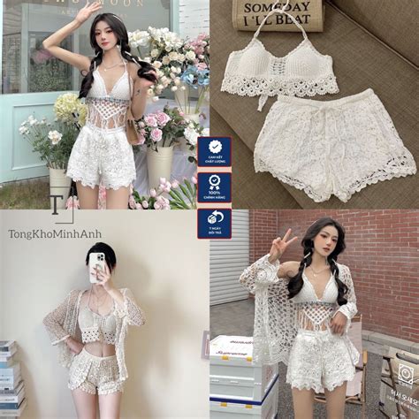 Collection Of Lace Bikini Set Models Piece Pants Easy To Wear Beach Fashion Bigsz From Wide