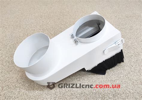 Насадка на шпиндель, аспирация для ЧПУ D80мм - труба D100мм