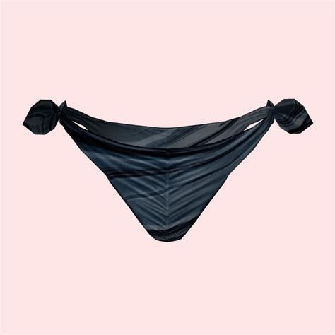 D Model Sexy Beach Bikini Blue Vr Ar Low Poly Cgtrader