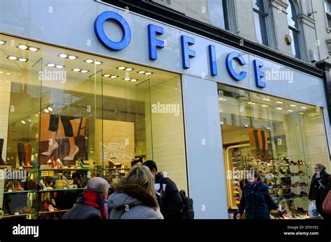 Office Shoe Shop In London Stock Photo Alamy