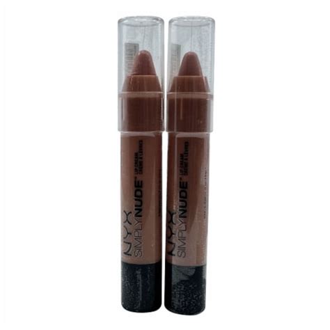NYX Simply Nude Lip Cream SN 01 Peaches 0 11 OZ Set Of 2 1 Kroger