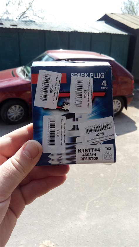 K16TT Свеча (tt серия) k16tt DENSO | Запчасти на DRIVE2