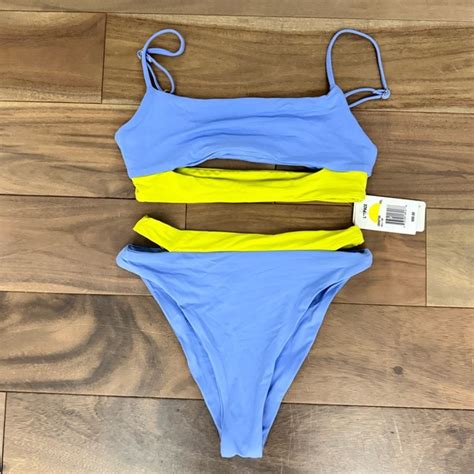 L Space Swim Nwt Lspace Kelli Top And Zac Bottom Bikini Set Poshmark