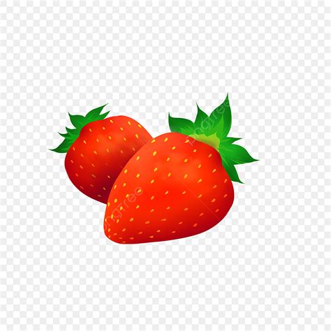 Transparent Strawberry Cartoon Images