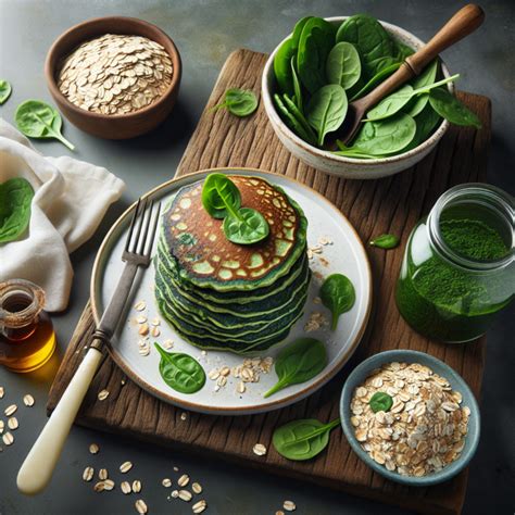 Deliciosos Hot Cakes De Avena Y Espinacas Receta Nutritiva Para Desayunos Saludables