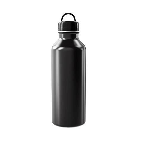 Black Water Bottles 24490719 Png