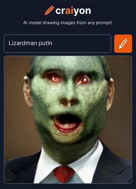 Lizardman Putin Rputinisabitch