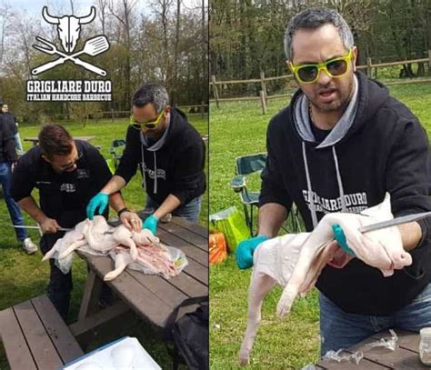 Maialino Allo Spiedo Aromatizzato Al Mirto Piu Facile A Farsi Che A
