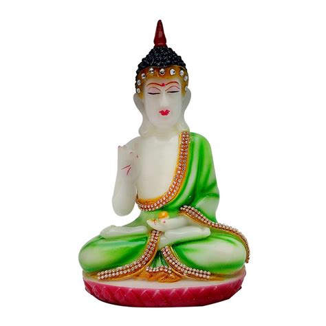 Buy Art N Hub Marble Look Lord Buddha Handicraft Idol God Gautam Buddh