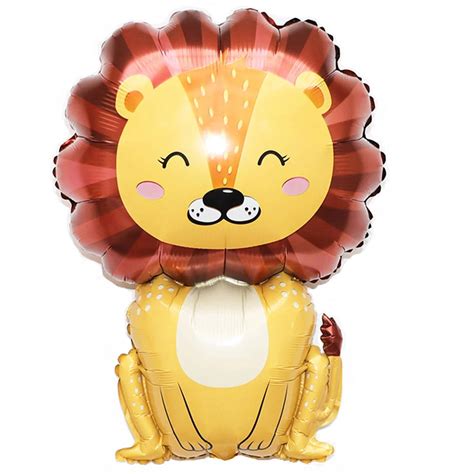 Lion Shape Foil Balloon Party Splendour