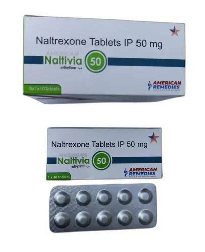 Naltrexone Mg Naltivia Mg At Rs Stripe Naltrexone Hcl