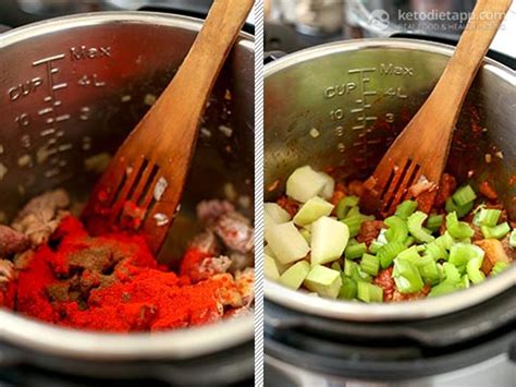 The Best Low-Carb Instant Pot Beef Stew | KetoDiet Blog