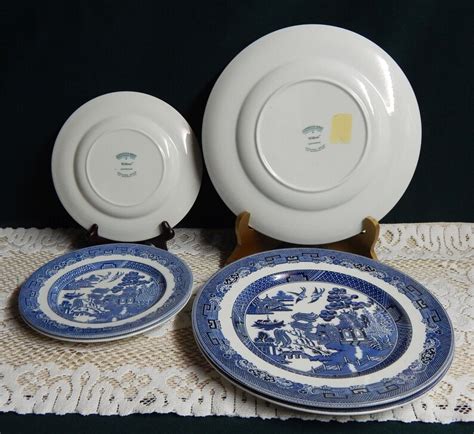 Johnson Bros Blue Willow Johnson Bros Salad Plates Johnson Etsy