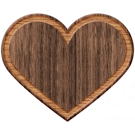 BYB Elements Wood Heart 3 Graphic By Marisa Lerin Pixel Scrapper