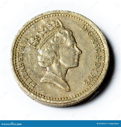 One pound sterling editorial photo. Image of coin, money - 5183121