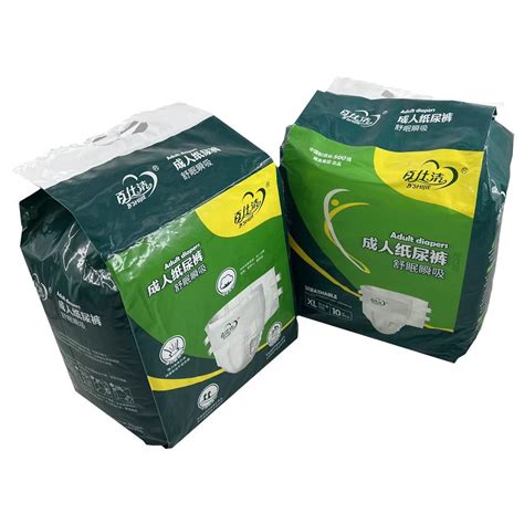 High Absorption Pe Film Back Sheet Disposable Adult Diaper Adult