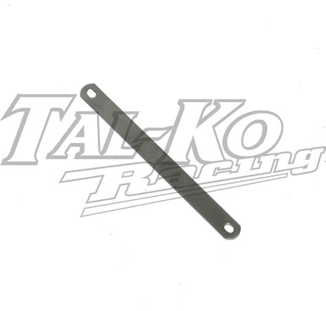 Crg Chrome Steel Rear Bumber Support Strip