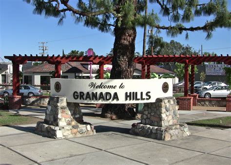 Granada Hills California Map | Printable Maps