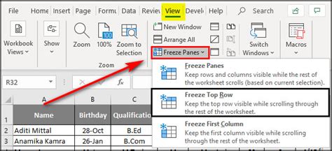 How To Freeze Panes In Excel Easily [detailed Guide 2024]