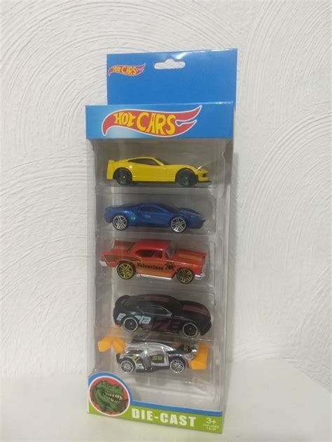 Kit 5 Peças De Carrinhos Metal Estilo Hot Wheels P e MercadoLivre