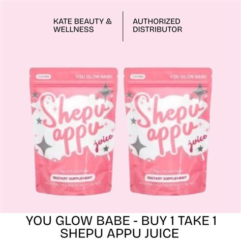 BUY TAKE YOU GLOW BABE SHEPU APPU JUICE GLUTATHIONE COLLAGEN