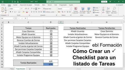 Como Hacer Una Check List En Excel Printable Templates Free