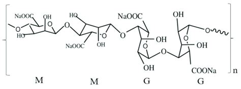 Structural Characteristics Of Alginates β D Mannuronic Acid M And Download Scientific