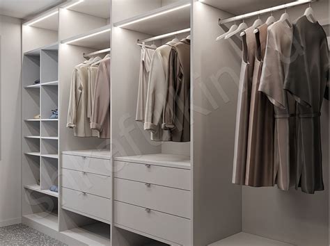 Гардеробная Дуэт на заказ | «Шкафулькин» | сроки изготовления 25 дней ...