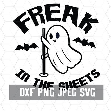 Freak In The Sheets Halloween Ghost Svg File Ghost Pole Etsy Halloween Wallpaper Cute