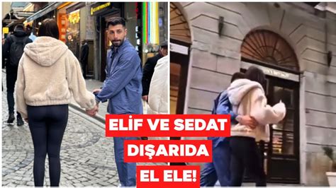 ELİF VE SEDAT DIŞARIDA GÖRÜNTÜLENDİ Kısmetse Olur YouTube