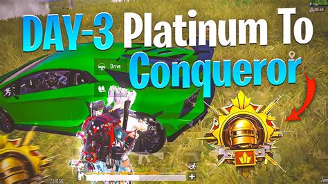 Day Platinum To Conqueror In Bgmi Iphonexr Pro