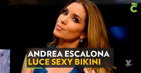 Andrea Escalona Luce Sexy Bikini