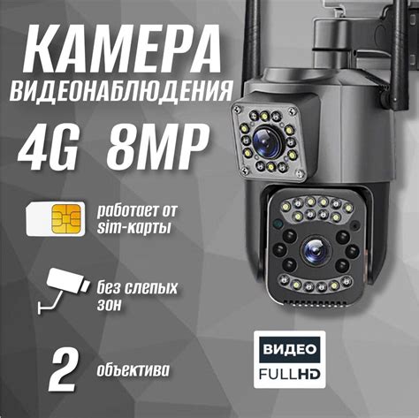 Камера Видеонаблюдения с Ночным Видением Уличная купить на OZON по ...