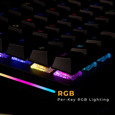 Glorious GMMK TKL Wired Mechanical Keyboard Layout Fox Linear Switches Hot Swappable