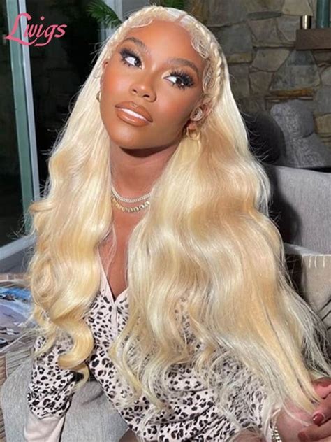 New Arrival Must Have Virgin Hair Body Wave Blonde Color X Lace Front Human Hair