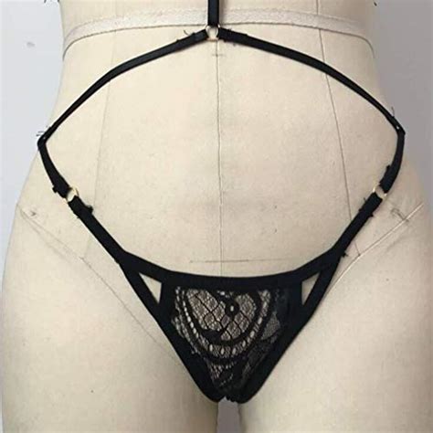 Ensembles De Lingerie Body Dentelle Sexy Femmes Lingerie V Tements De Nuit Nuisettes Pour Noir