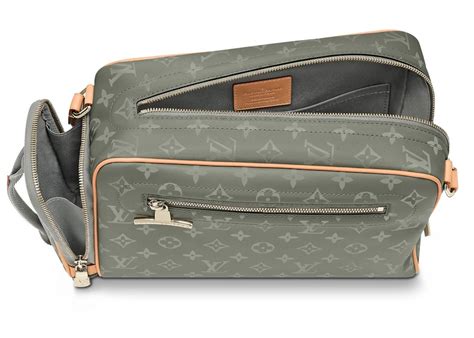 Louis Vuitton Camera Bag Monogram Titanium In Coated Canvas With Silver Tone Us