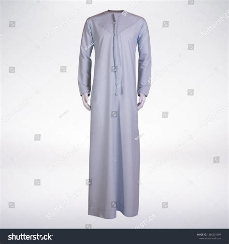 Arabic Man Dress Kandora Isolated Stock Photo 1360231607 Shutterstock