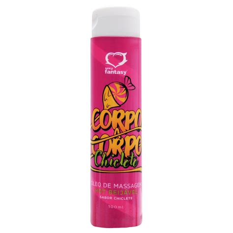 Corpo A Corpo óleo Hot Beijável 100ml Sexy Fantasy Gall