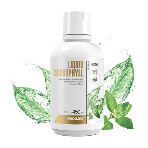 Хлорофилл жидкий концентрат Maxler Liquid Chlorophyll Super ...