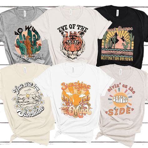 Retro Graphic Tees | Etsy