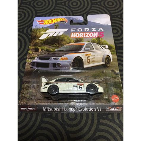 Hot Wheels Premium Mitsubishi Lancer Evolution Vi Forza Horizon Shopee Malaysia