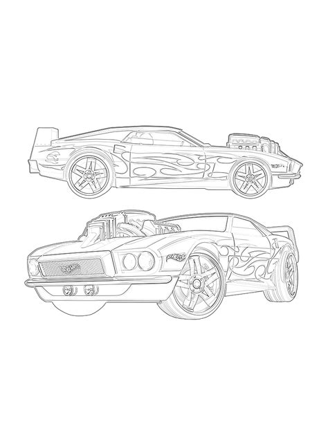Coloriages Hot Wheels Coloriages Enfants
