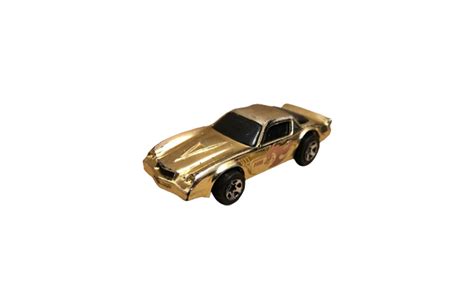 Hot Wheels 1982 Camaro Z28 Gold Chrome GSB Toy Cars